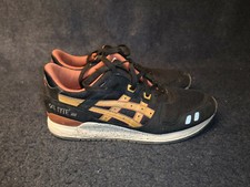 ASICS GEL LYTE III BLACK/TAN - H307N - US 10,5 - EUR 43,5 CON BOX -M25 ZZ