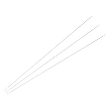 Perline Aghi Grande Occhiello Perline Ricamo Aghi Inossidabile Acciaio 3.5" 3pz