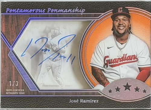 Jose ramirez 2025 topps five - jose,