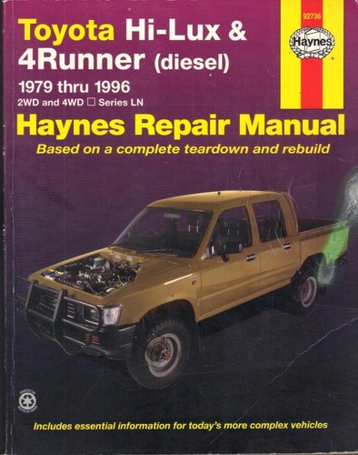 Manuale toyota hilux 4 - toyota,