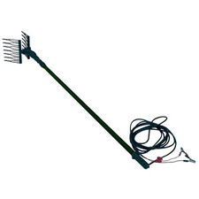 Scuotitore scuotiolive abbacchiatore per olive a batteria con asta regolabile