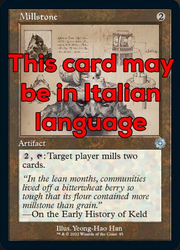 Mtg millstone exc - mtg, 95