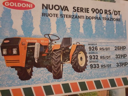 Brochure depliant trattore - depliant,