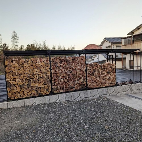 Scaffale per legna - , ardere