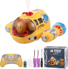 Barca Telecomandata RC da 2,4 GHz Giocattolo In Acqua Piscina Funzione Spray