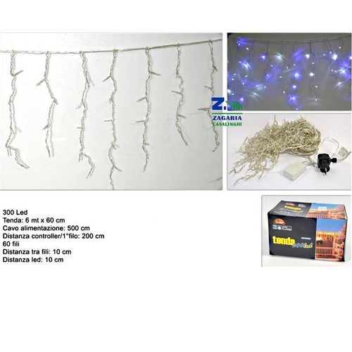 Luci natalizie tenda luminosa - luci,