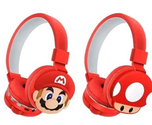 Cuffie super mario bluetooth - cuffie,