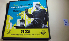 LP COFANETTO VERDI - RIGOLETTO (3 DISCHI+ LIBRO +FOTO DI MARIO DEL MONACO)-DECCA
