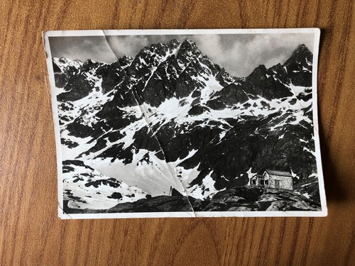 Cartolina rifugio kleudgen - rifugio,