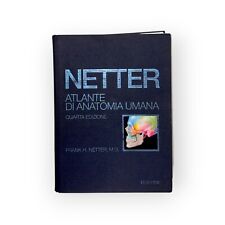ATLANTE DI ANATOMIA UMANA DI FRANK H. NETTERM QUARTA EDIZIONE 4° COME NUOVO