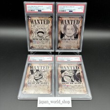 PSA 10 OP09 Wanted Card set