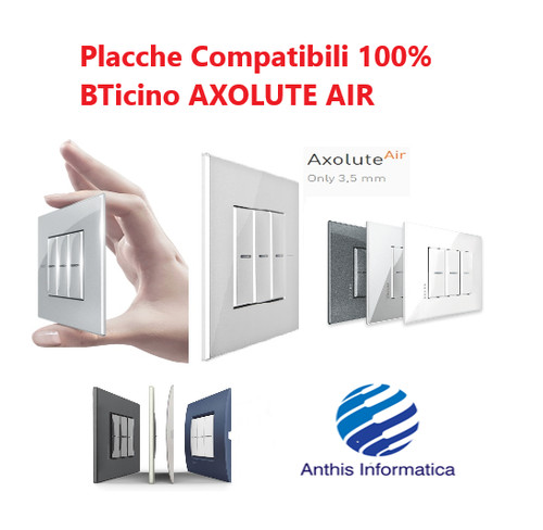 Placche compatibili bticino - placche,