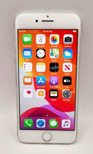 Apple iphone 64gb white - 8,
