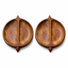 Set 2 piatti snack vintage MCM