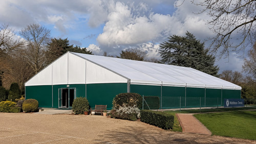 Tettoia per campo tennis - campo, |