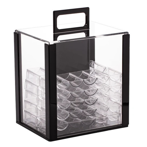 Set 1000 fiches poker custodia