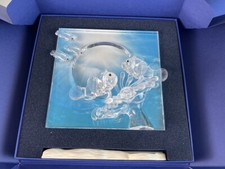 Statuina Swarovski Meraviglie dell'Armonia del Mare 20 cm. Confezione Originale E Certificato Ottime Condizioni