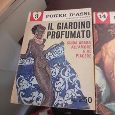 POKER D'ASSI 3 libri  NON DIVISIBILI sadismo il giardino profumato libertinTINA4