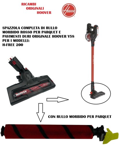 Spazzola con rullo morbido - morbido, per