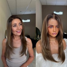 Parrucca 24 pollici look a