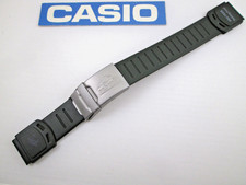 Cinturino orologio Casio Pro Trek Fishing Gear PRT-50FGJ resina verde 20 mm chiusura pieghevole
