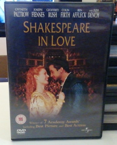Dvd shakespeare love - in,