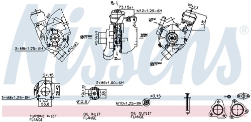 Turbocompressore per kia cee - per,