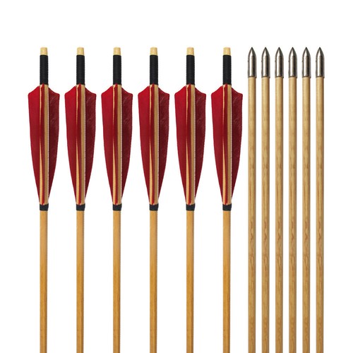 12pz frecce legno - 12pz, 32"