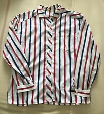 CAMICIA/GIACCA IN COTONE - MADE IN ITALY - A RIGHE - MANICA LUNGA