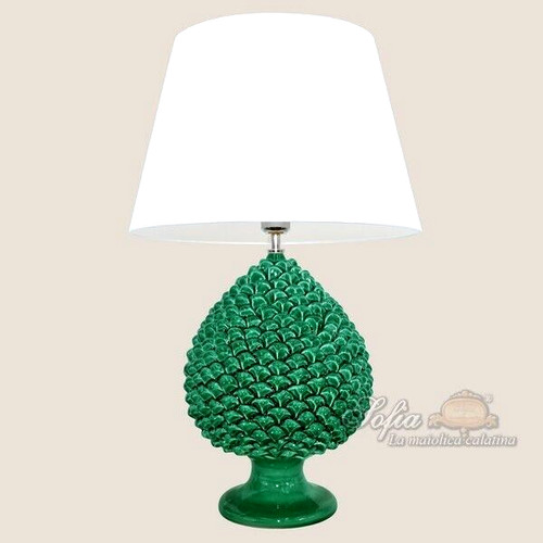 Lume pigna ceramica di - in,