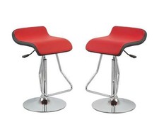 Coppia sgabelli ecopelle bar - sgabelli,