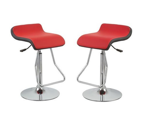 Coppia sgabelli ecopelle bar - sgabelli,