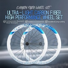  Set ruote bici strada fibra
