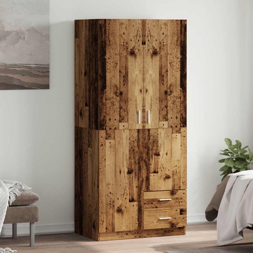 Armadio legno antico 80x52x180 - legno,