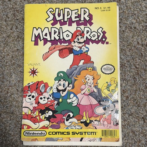 Vintage 1990 super mario - mario, bros