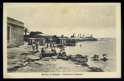 Cartolina marina ragusa - cartolina,