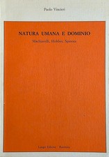 VINCIERI PAOLO NATURA UMANA E