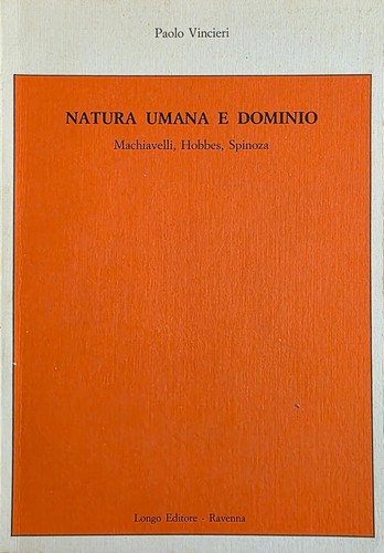 Vincieri paolo natura umana - natura, e