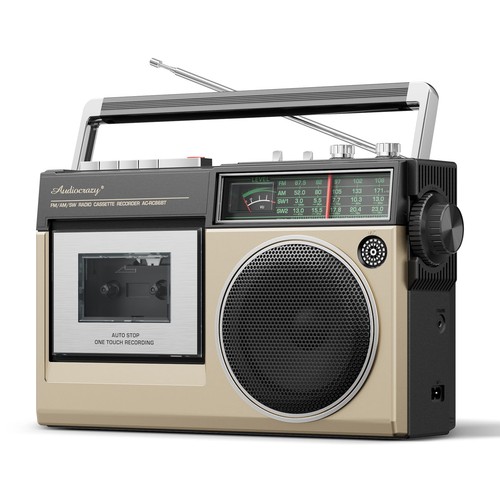 Audiocrazy lettore cassette - lettore,