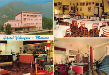 AL17-57A) CARTOLINA BAR HOTEL VALSUGANA POVE BASANO VEDUTE VIAGGIATA VICENZA