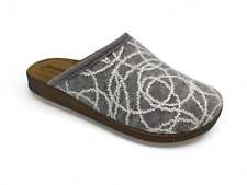 Inblu Donna Ciabatte CT28 Pantofole con plantare in pelle