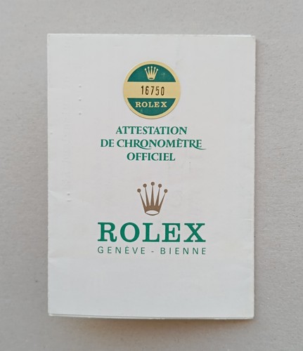 Rolex garanzia warranty paper - rolex,