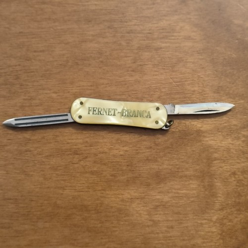 Coltellino pubblicità fernet - coltellino,