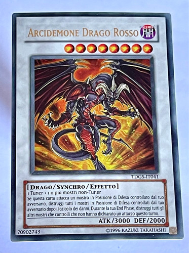 Arcidemone drago rosso - drago,