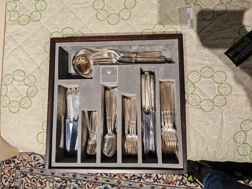 Servizio posate argento 800 - servizio,