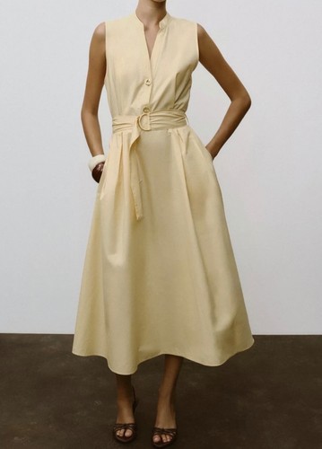 Abito midi zara - midi,