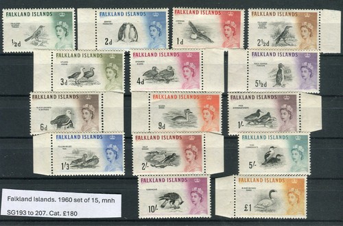 Isole falkland qeii 1960 - isole,
