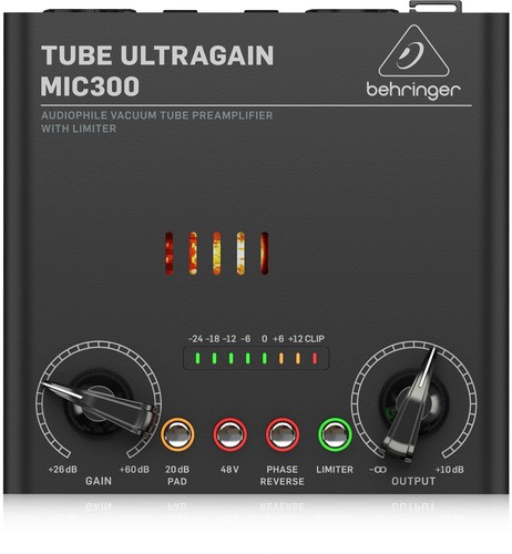 Behringer mic300 tube - behringer,