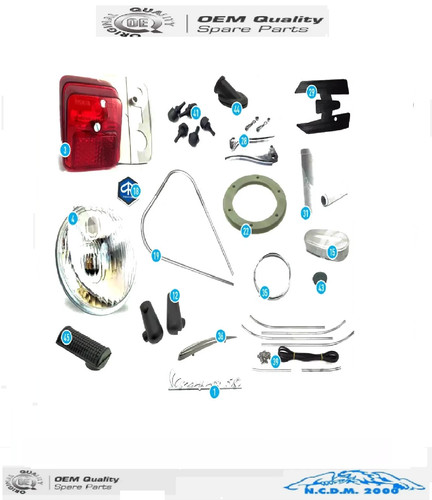 Kit restauro ricambi accessori - kit,