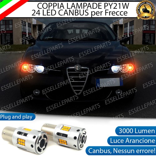 Coppia lampade py21w led alfa - lampade,